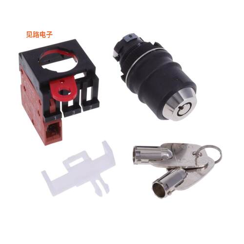 A22TK-2LR-01-K01 -[全新SWITCH KEYLCK 2POS SPST 10A 110V]