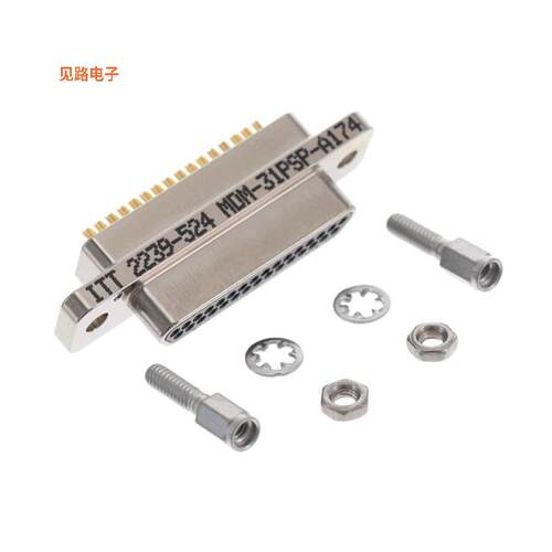 MDM-31PSP-A174 -[全新CONN MICRO-D PLUG 31POS PNL MNT]