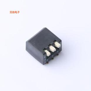 2.54-3P TPCB -原装[间距:2.54mm,P数:3P,卧贴,侧拨黑色拨码