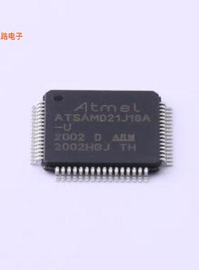 ATSAMD21J18A-AUT -[原装单片机(MCU/MPU/SOC)TQFP-64(10x10)