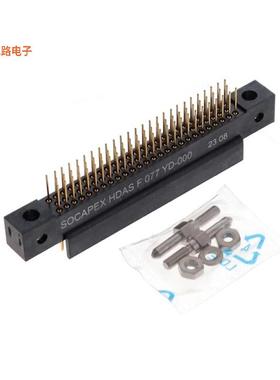 HDASF077YD-000 -原装[HDAS PLUG 77 STRAIGHT PC TAIL CO接头