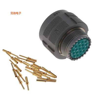 ALM06FD15-19P(072) -[全新CONN PLUG MALE 19POS GOLD CRIMP]