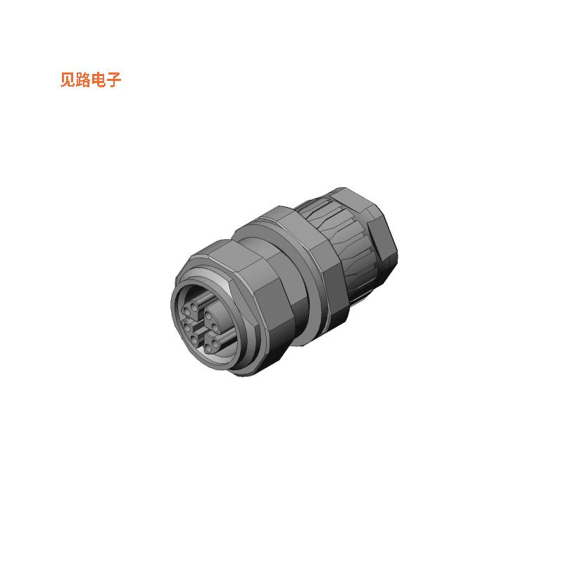 JB12CA08YN5-X -原装[M12 CONNECTOR, IN-LINE RECEP