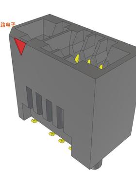 MECF-05-01-L-DV-TR -[全新CONN EDGE DUAL FMALE 10POS 0.05]