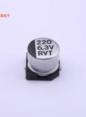 RVT0J221M0605 -[原装贴片型铝电解SMD,D6.3xL5.4mm