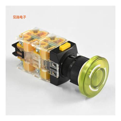 NF25W-BER2CY22 -[全新SWITCH ESTOP TWIST RESET 6A 250V]