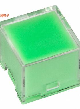 AT3022JF -[全新CAP PUSHBUTTON SQUARE CLEAR/GRN]