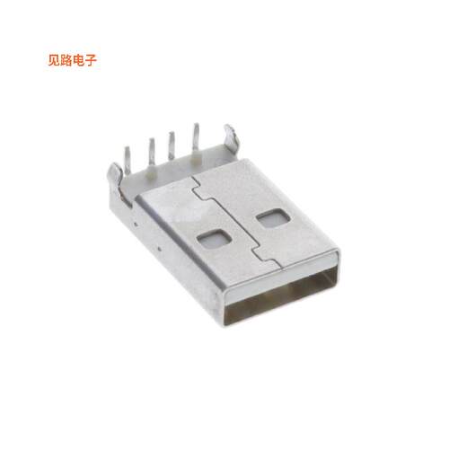 USB-AM-S-F-W-TH -[全新CONN PLUG USB2.0 TYPEA 4POS R/A]