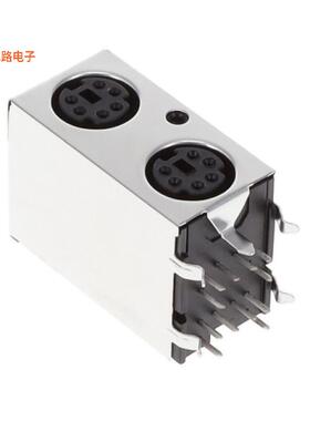 KMDGX-6S/6S-S4N1 -[全新CONN RCPT FMALE MIN DIN 6/6P SLD]