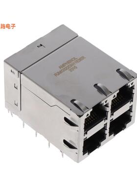 RJMG322DN11E3ER -原装[CONN JACK 4PORT PCBRJ45