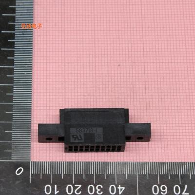 全新583718-1 -[原装CONN CARDEDGE HSG 20POS .100 BLK]