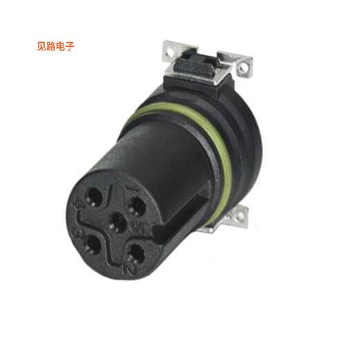 1411990 -原装[CONN FMALE INSERT 4POS SOLDER插件，母插口