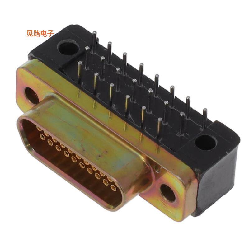 MDM-21SCBR -原装[CONN MICRO-D RCPT 21POS R/A SLDR