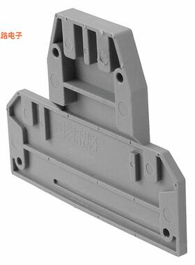 2770859 -[全新CONN TERM BLK END PLATE RAIL GRY]