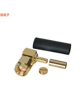 BAC02A-G -原装[CONN SMA M RA RG174 CRIMP GOLDSMA