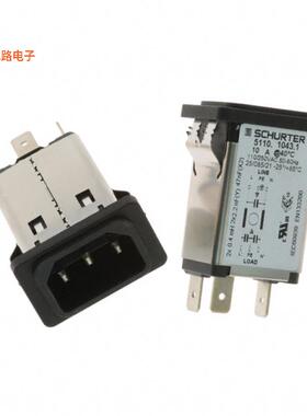 5110.1043.1 -原装[PWR ENT RCPT IEC320-C14 PANEL QCIE