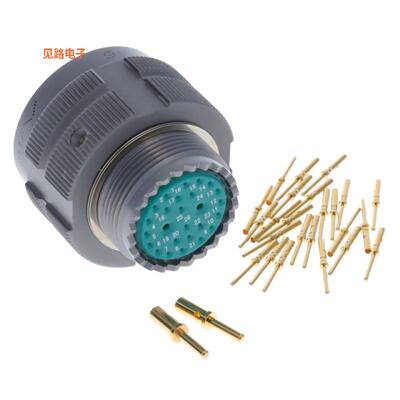 ALM06FD15-ACP(072) -[全新CONN PLUG MALE 26POS GOLD CRIMP]