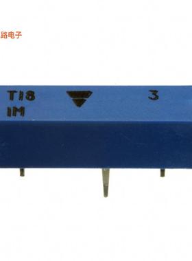 T18105KT10 -原装[TRIMMER 1M OHM 0.75W PC PIN SIDE1 MOhms