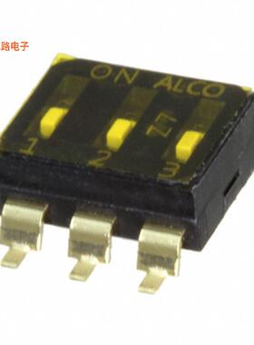 EDS03SGRSTU04Q -原装[SWITCH SLIDE DIP SPST 0.025A 24VSPST