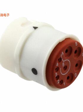 SJS860900 -原装[CONN RCPT HSNG MALE 9POS INLINE插座外壳