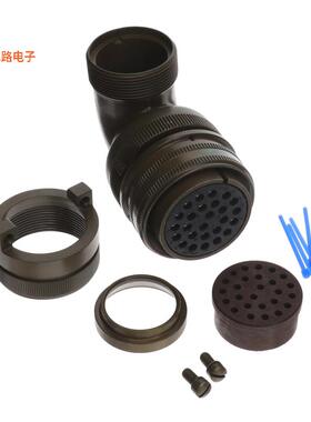 MS3108E28-12S -原装[MIL-5015 MS/AC THREADED PLUG插头，母插口