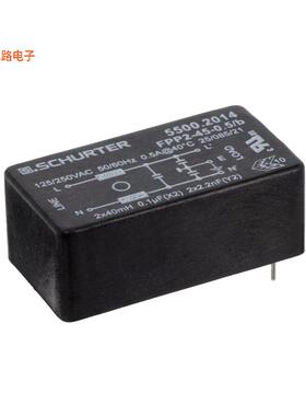 5500.2014 -原装[LINE FILTER 125V/250VAC 0.5A TH单相