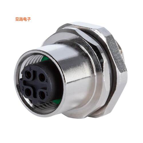 CDM1216-04D-FT-R16-67 -[全新M12 FEMALE PANEL MOUNT,S