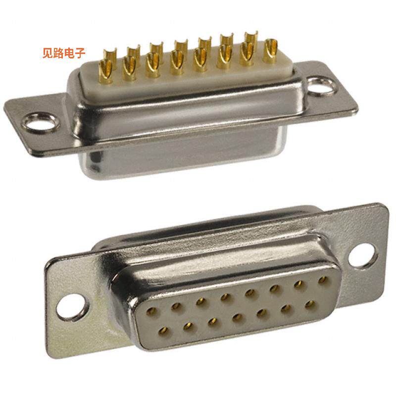 172-E15-203R001 -原装[CONN D-SUB RCPT 15POS PNL MNTD-Sub