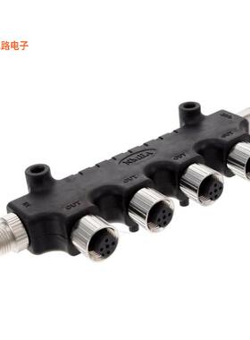 E-555555-FFFFFM-S001 -[全新CONN T-ADAPTER 5P-5P M-F INLINE]