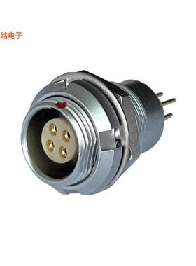 MMI-M0RSG04P -[全新CONN RCPT FMALE 4POS GOLD SLDR]