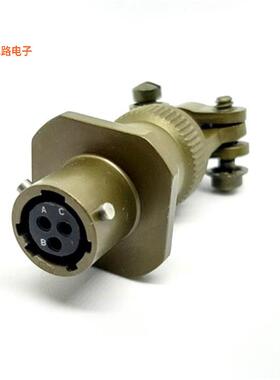 MSW01E8-3S-SR -[全新CABLE MOUNT RECEPTACLE, WITH STR]
