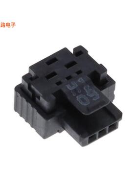 234459-E -原装[3-PIN, FEMALE,IDC2426FRICTIONSTR插座