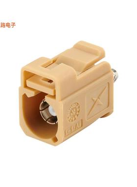 FK2FIF -原装[FAKRA GEN 2 CODE I BEIGE SMB(F)SMB，Fakra