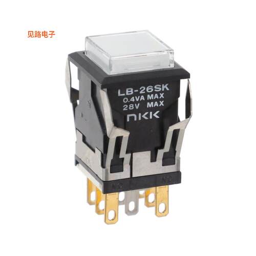 LB26SKG01-5D24-JB -[全新SWITCH PUSHBUTTON DPDT 0.4VA 28V]