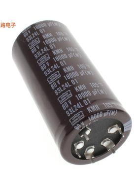 E93E501VNT102MU80U -原装[CAP ALUM 500V POLAR1 mF