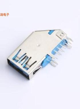 UGELATEENA -[USBAF3.0母座侧插直边插件USB