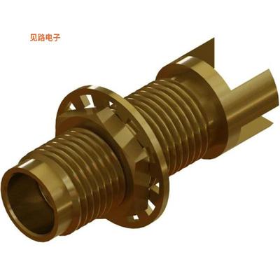 1621-00003 -[全新2.4MM FEMALE BULKHEAD PCB EDGE L]