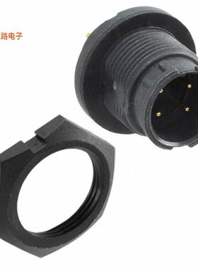 EN3P4MPX -原装[CONN RCPT MALE 4POS GOLD SOLDER插座，公形引脚