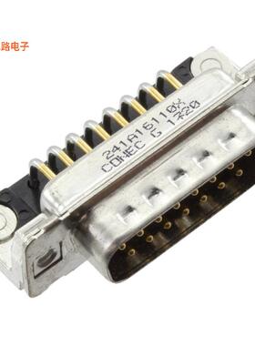 241A16110X -原装[CONN D-SUB PLUG 15POS R/A SOLDERD-Sub