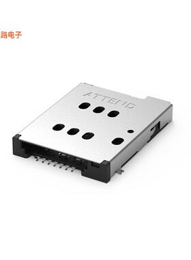 115U-B100 -原装[CONN NANO SIM CARD R/A SMDNANO SIM