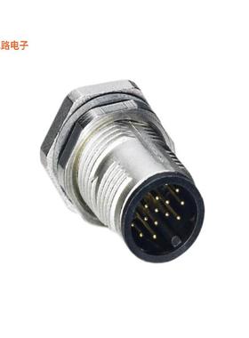 1559974 -原装[CONN PLUG MALE 17POS GOLD SOLDER插头，公引脚