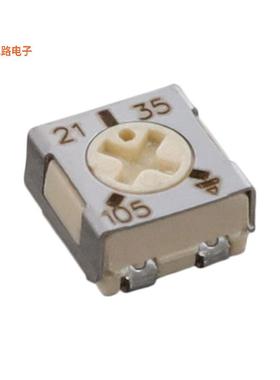 TS53YJ105MR10 -原装[TRIMMER 1M OHM 0.04W J LEAD TOP1 MOhms