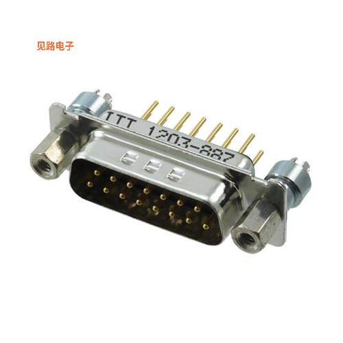 DAMN-15P-N-K87 -原装[CONN D-SUB PLG 15POS PNL MT SLDRD-Sub