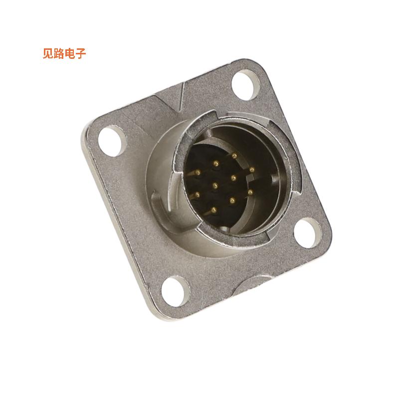 HR08D-12WR-10P(31) -[全新CONN RCPT MALE 10P GOLD SLDR CUP]