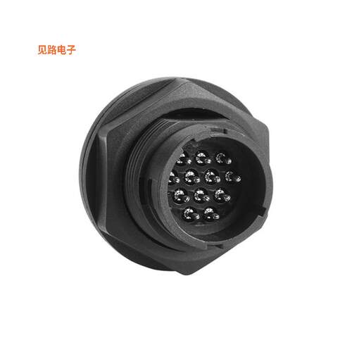APC07-12-12P REV.II -[全新JAM NUT RECEPTACLE 12-12 PIN REV]