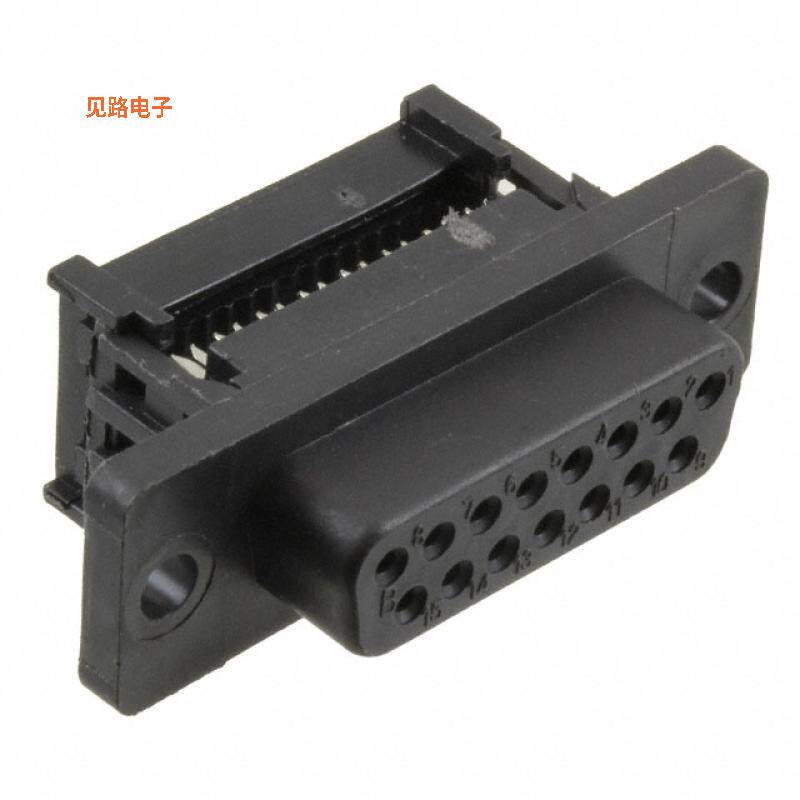 A-DFF 15 LPIII/FP -原装[CONN D-SUB RCPT 15POS IDCD-Sub