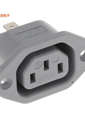 6182.0032 -原装[PWR ENT RCPT IEC320-2-2F PNL QCIEC 3