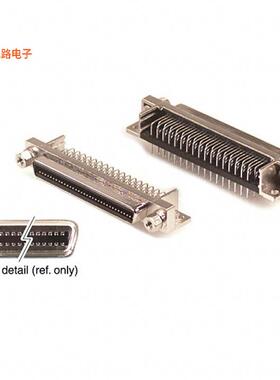 DX10BM-68S(50) -原装[CONN MINI HD RCPT 68P R/A S