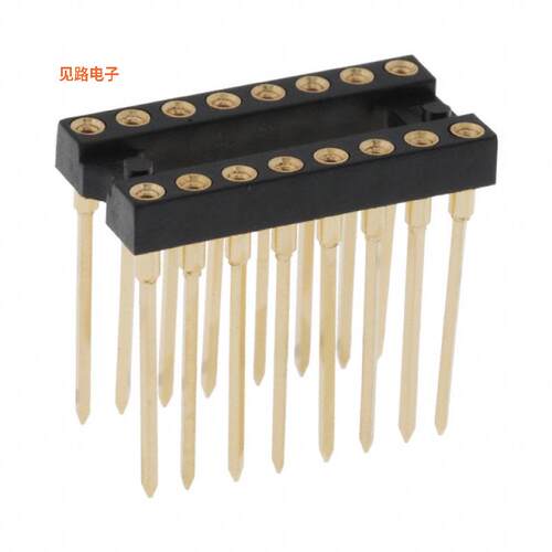 123-13-316-41-001000 -[全新CONN IC DIP SOCKET 16POS GOLD]