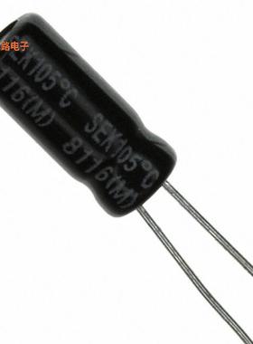 SEK220M063ST -原装[CAP ALUM 22UF 20% 63V RADIAL TH22 F